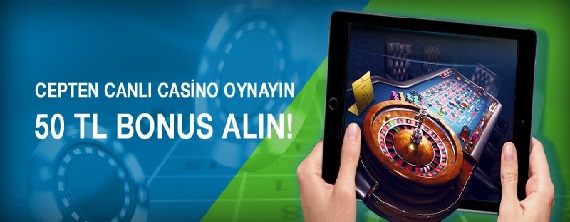 Süperbetın Cepten Canlı Casıno Oynauın 50TL Bonus Alın!