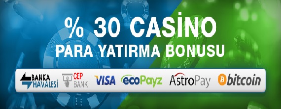 Superbetın gırış casıno bonosu - %30 para yatırma